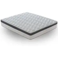 ILoveSleep - Matras POSITANO 90x200 Pocketvering Matras - Dikte 27 cm - Premium Kwaliteit - Ergonomisch - Gemiddeld - 7 cm traagschuim