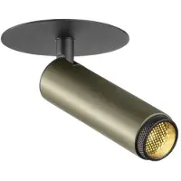 SLV Inbouwspot Grip S Brons Met Zwart 3000k