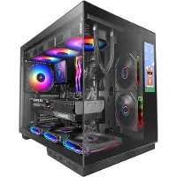 Mars Gaming Gaming Behuizing - - MC-MIRAGE - LCD IPS Scherm 7,2” - Gehard Glas - Dubbele Kamer