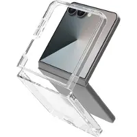 SBS Hybrid Case Telefoonhoesje Voor Samsung Galaxy Z Flip 7 Transparant