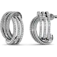 MYC Paris Cherish Oorbellen - Zilver en Kristal