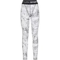 Plein sport Leggings zwart / wit