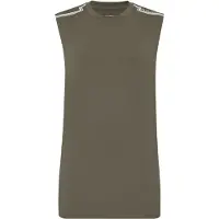 Plein sport Shirt olijfgroen / wit