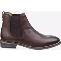 Cotswold Corsham Leren Heren Donkerbruine Laarzen