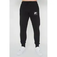 Nike Air heren fleece joggingbroek in zwart