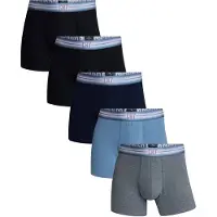 Cr7 Heren Drinken Katoenen Stretch & Reistas 5-Pack Onderbroeken, Ondergoed, Boxers