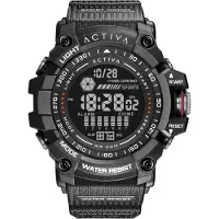 Invicta Activa x Digital ACW8020-001 Heren Horloge - Quartz Uurwerk - Plastic met zwarte Wijzerplaat - 56mm