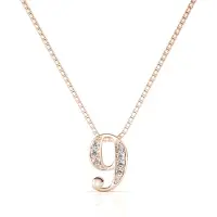 MYC Paris Nummer 9 hangers - Roségoud en kristal