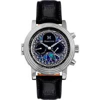 Heritor Automatic Heritor Automatisch Legacy horloge met leren bandje met dag/datum