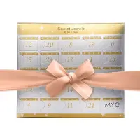 MYC Paris Adventskalender 13 juwelen en 11 parels - Destiny - Roségoud en kristal