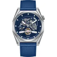Heritor Automatic Heritor Automatische Amadeus Semi-Skelet Horloge met Leren Band