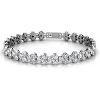 MYC Paris Prinses Armband - Witte Zirkoon