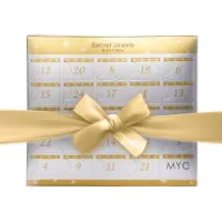MYC Paris Adventskalender 13 juwelen en 11 parels - Destiny - Goud en Kristal
