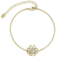 MYC Paris Narcissenarmbanden - Goud en kristal