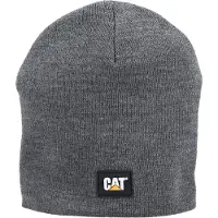 CAT Logo Gebreide Unisex Volwassenen Grijze Muts