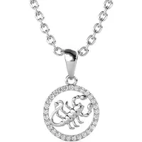 MYC Paris Schorpioen Zodiac Hangers - Zilver en Kristal