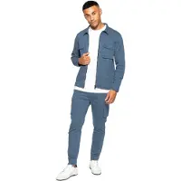 Enzo | Heren Cargo Tracksuit Set