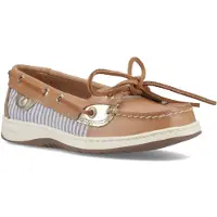 Sperry Angelfish Leren & Katoenen Damesschoenen Peanut Boots