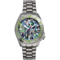 Shield Atlantic Abalone armbandhorloge met datum