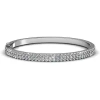 MYC Paris Glamour armbanden - Zilver en kristal