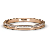 MYC Paris Elegante armbanden - roségoud en kristal