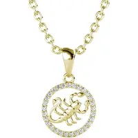 MYC Paris Schorpioen Zodiac Hangers - Goud en Kristal