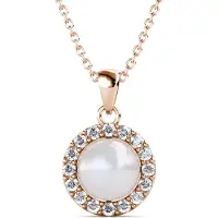MYC Paris Circlet Parel Hangers - Roségoud en Kristal