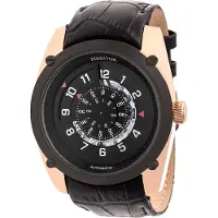 Heritor Automatic Heritor automatisch Daniels semi-skelet horloge met leren band