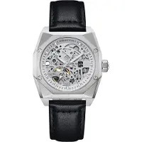 Heritor Automatic Elliott leren band horloge