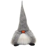 Åsas Tomtebod Verner Vätte 50 Cm Gotland - Kerstmannen & Kerstfiguren Wol Grey - 1017-38G