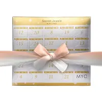 MYC Paris Adventskalender 13 juwelen en 11 parels - Destiny - Zilver, Roségoud en Kristal