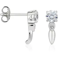 Orphelia Dames 925 Sterling Zilveren Stud Oorbellen - Zilver ZO-5110