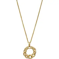 Orphelia 'Estelle' Dames 925 Sterling Zilveren Ketting met Hanger - Goud ZH-7516/G
