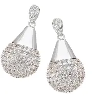 Orphelia Dames 925 Sterling Zilveren Oorbellen - Zilver ZO-5938
