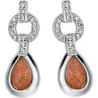 Orphelia Dames 925 Sterling Zilveren Oorbellen - Zilver ZO-5206