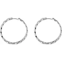 Orphelia 'Bambi' Vrouwen 925 Sterling Zilveren Creolen - Zilver ZO-7449
