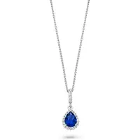Orphelia 'Enora' Dames 925 Sterling Zilveren Ketting met Hanger - Zilver ZH-7226/SA