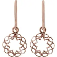 Orphelia 'Jasmine' Dames 925 Sterling Zilveren Oorbellen - Roze ZO-7076/1