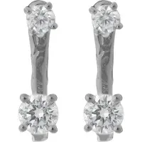 Orphelia 'Lykke' Dames 925 Sterling Zilver Dangle Oorbellen - Zilver ZO-7128
