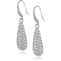 Orphelia Dames 925 Sterling Zilveren Hangende Oorbellen - Zilver ZO-5885
