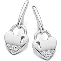 Orphelia Dames 925 Sterling Zilveren Oorbellen - Zilver ZO-5144