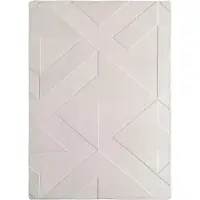Muratap Japandi vloerkleed hoogpolig scandinavisch abstract design 3d-effect -