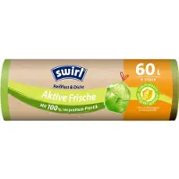 Swirl Vuilniszak 60 l Groen 8 Stuks