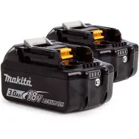 Makita BL1830B Duopack 18V Li-ion Accu - 3.0Ah (2st)