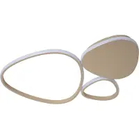 Lucide Moderne plafondlamp Samling S zand bruin