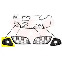 VAN WEZEL 0113594 Ventilatiegrille, bumper