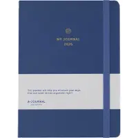 A-Journal My Journal - Agenda 2026 - A5 - 1 week op 2 pagina's - Donkerblauw