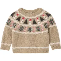 Vertbaudet Jacquard kersttrui voor babyjongens