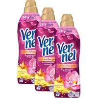 Vernel Wasverzachter - Magnolia - 3 flessen - Voordeelverpakking - 3x814 ml - Betoverende Magnolia - Voordeelwasverzachter