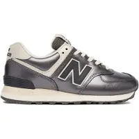 New Balance Lage Sneakers 574 dames - Zilver - 36